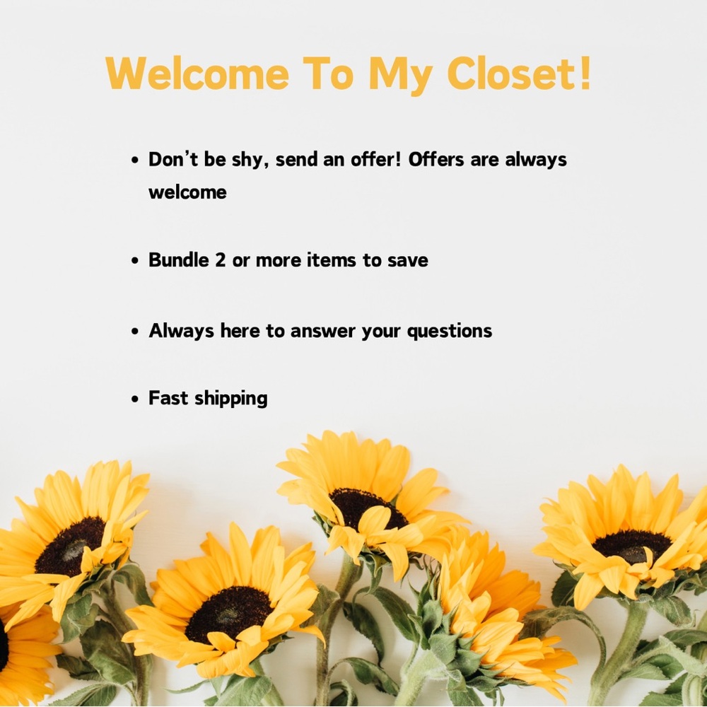 Welcome To My Closet!